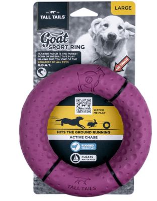 tall tails anillo goma natural