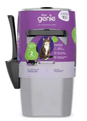 litter genie basurero arena sanitaria