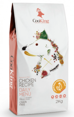 cooking perro adulto pollo