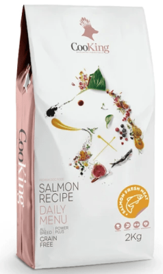 cooking perro adulto salmon