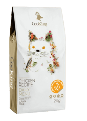 cooking gato pollo