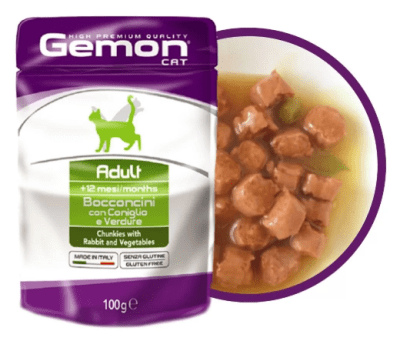 GEMON pouch gato 100gr