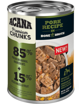 acana lata pork