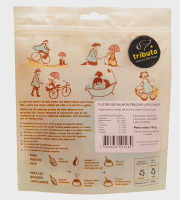 tributo crudo filetitos de salmon