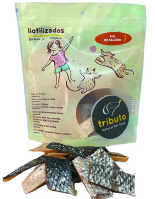 tributo crudo piel de salmon