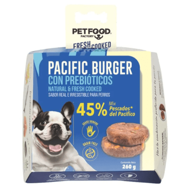 pet food hamburguesa 260gr