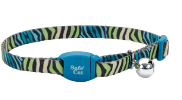 coastal collar magnetic zebra stripes