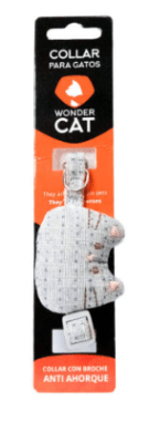 wonder collar gato c/figura
