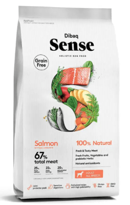 sense perro salmon