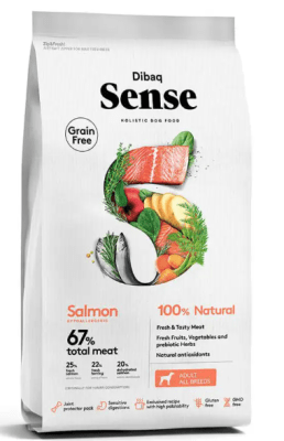 sense perro salmon