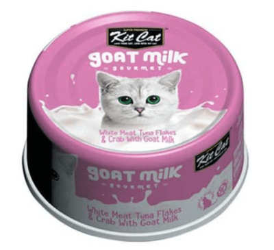 kitcat lata goat milk tuna
