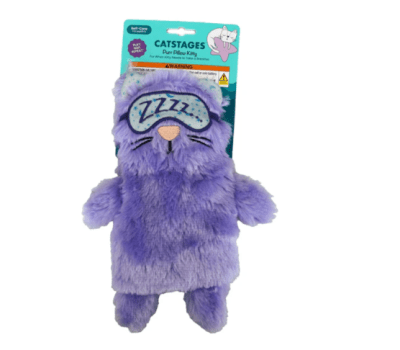 catstages jueguete almohada purr