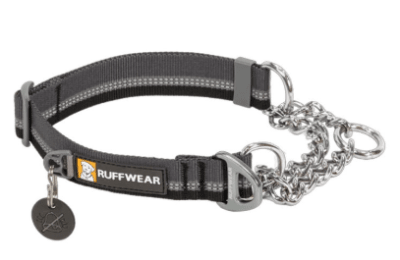 ruffwear chain reaction collar basalt gray