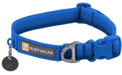 ruffwear front range collar blue pool
