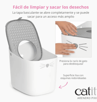 pixi baño para gatos