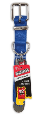 dogzilla collar azul