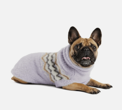gfpet sweater fuzzy lavanda