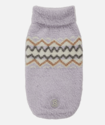 gfpet sweater fuzzy lavanda