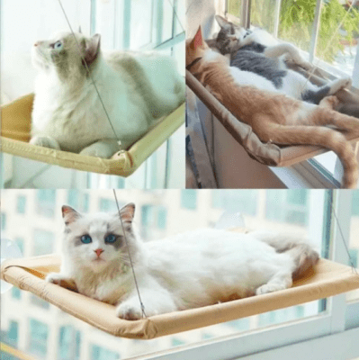 mp hamaca c/ chupones para gatos