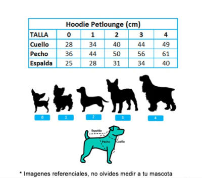 petlounge hoddie leopardo artic