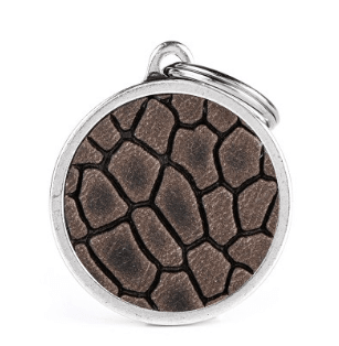 placa my family big circle tucson grey