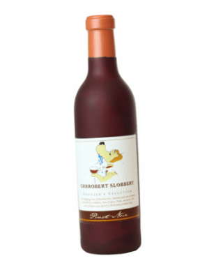 silly botella vino grobert