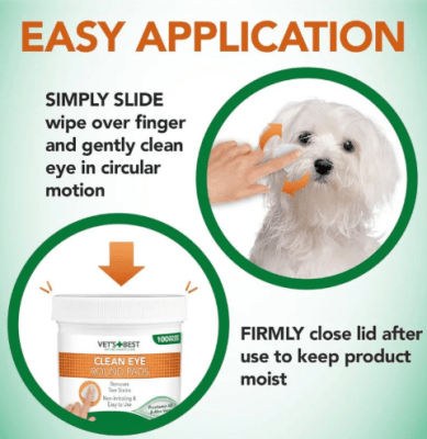 vb pads limpiador de ojos