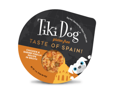 tikidog taste of spain 85gr