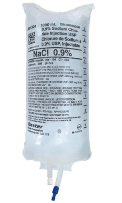 suero fisiologico baxter