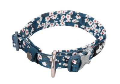 truelove collar floral saxony blue