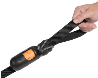 zeedog poop bag dispenser black glow