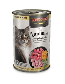 Leonardo lata cordero/ave/calabaza