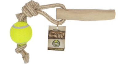 woody wood palo de cafe c/ pelota