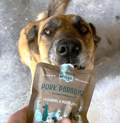 winga pouch perro 180gr
