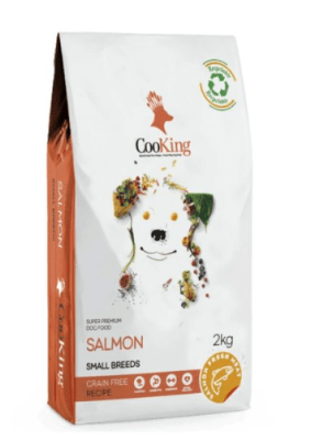 cooking perro adulto small breed salmon