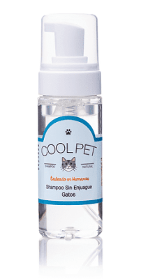 coolpet shampoo seco gato