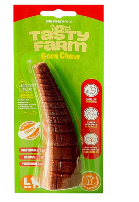 tasty farm cuerno masticable cuidado articular