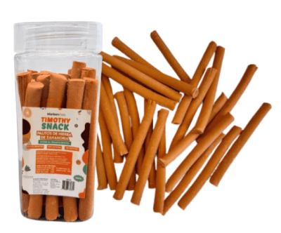 mp timothy snack palitos de hierba de zanahoria