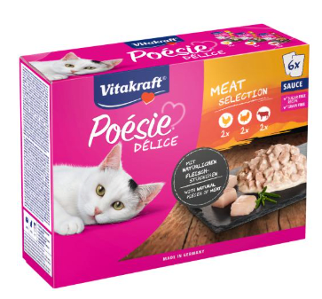 vitakraft poesie multipack meat selection