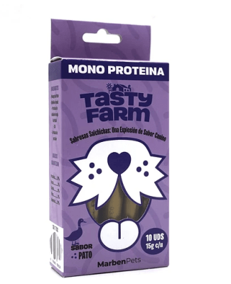 tasty farm salchichas mono prot 15gr