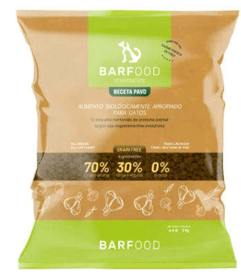 barf deshid gato pavo