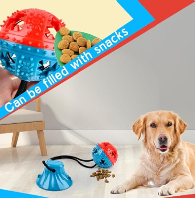 wonder dog pelota con ventosa