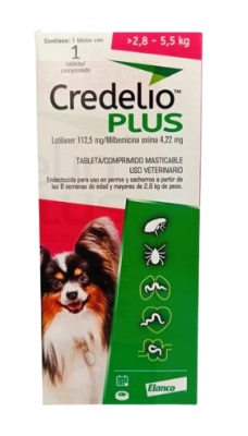elanco credelio plus 2.8-5.5kg