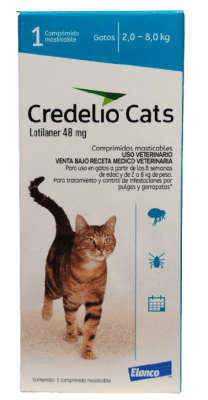 elanco credelio gato 2-8kg