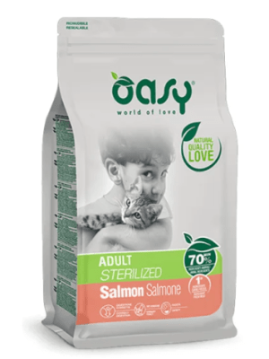 oasy cat lifestage esterilizado salmon
