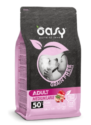 oasy GF adulto medium/large cerdo