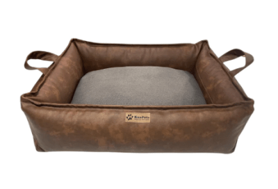 KuaPets cama nido ecocuero