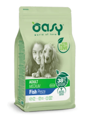 oasy lifestage adulto medium pescado
