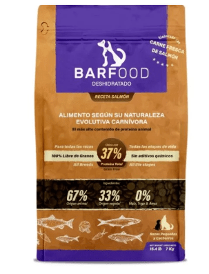 barf deshid perro raza peq salmon