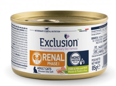 expert vet gato renal cerdo/alverja/arroz 85gr